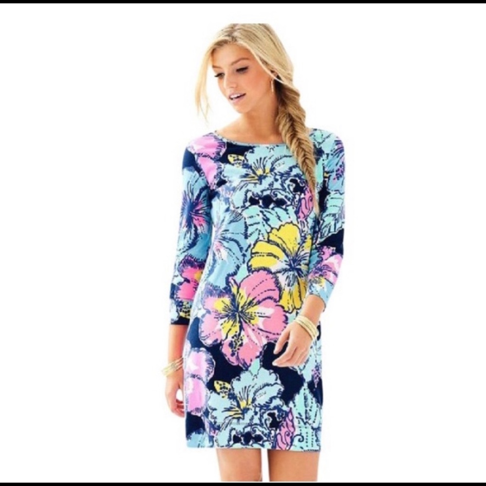 Lilly Pulitzer Navy Big Flirt Marlowe XS